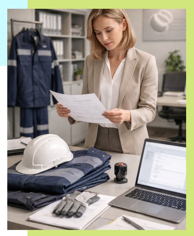 Сертификация спецодежды в Арзамасе от 7603 р. | Алешин-Рзм