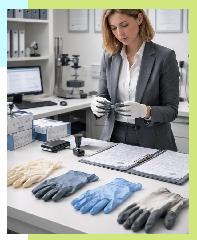 Сертификация перчаток в Арзамасе от 9232 р. | Алешин-Рзм