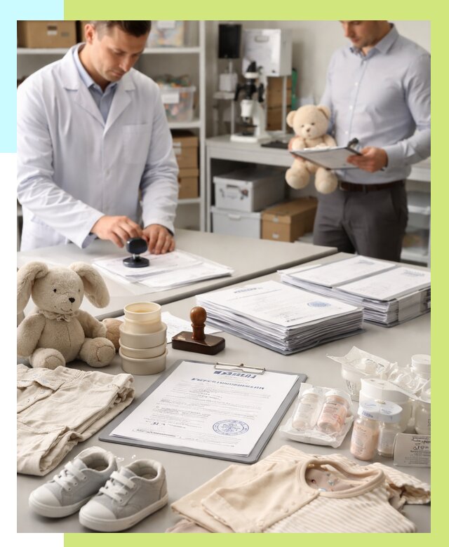 Сертификация детских товаров в Арзамасе от 16292 р. | Алешин-Рзм