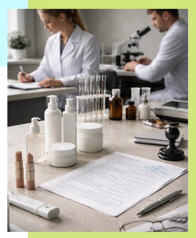 Сертификация косметики в Арзамасе от 21722 р. - Алешин-Рзм