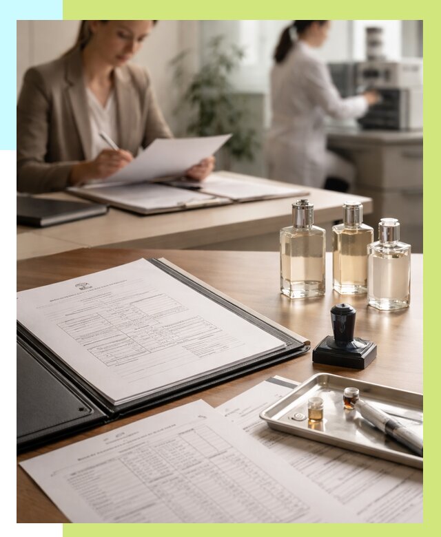 Сертификация парфюмерии в Арзамасе от 16292 р. | Алешин-Рзм