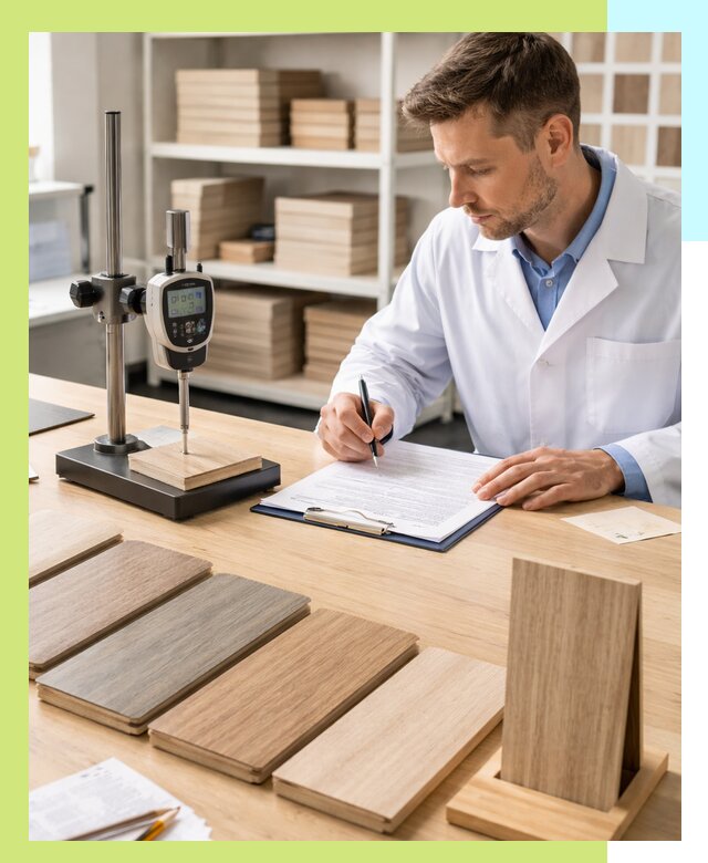 Сертификация ламината с испытаниями и оформлением документов в Арзамасе