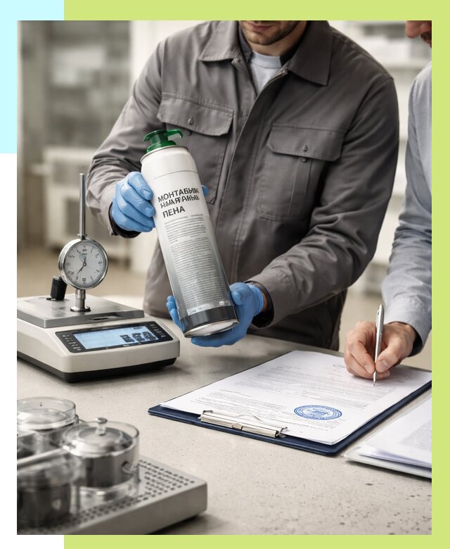 Сертификация монтажной пены в Арзамасе от 16292 р. | Алешин-Рзм