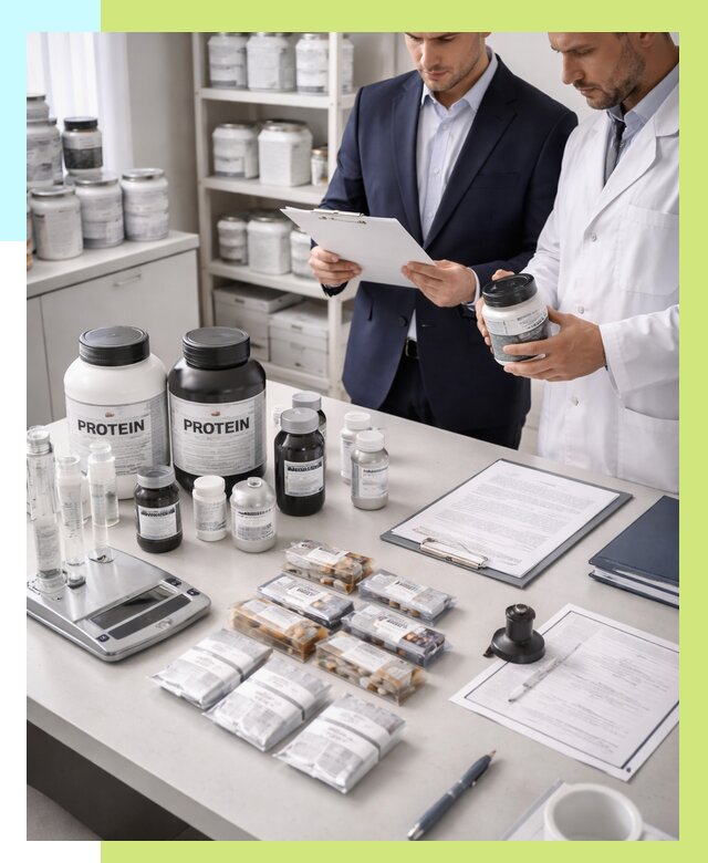 Сертификация спортивного питания в Арзамасе от 16292 р., Алешин-Рзм