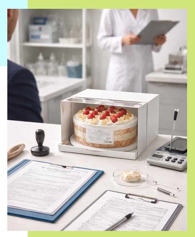 Сертификация тортов в Арзамасе от 9775 р. заказать | Алешин-Рзм