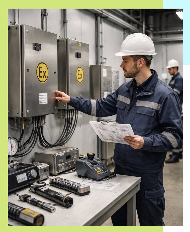 Сертификат взрывозащиты промышленного оборудования в Арзамасе