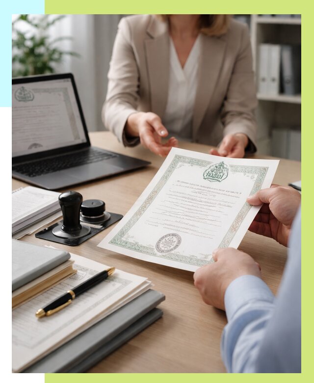 Халяль сертификат в Арзамасе, получить от 16292 р. | Алешин-Рзм