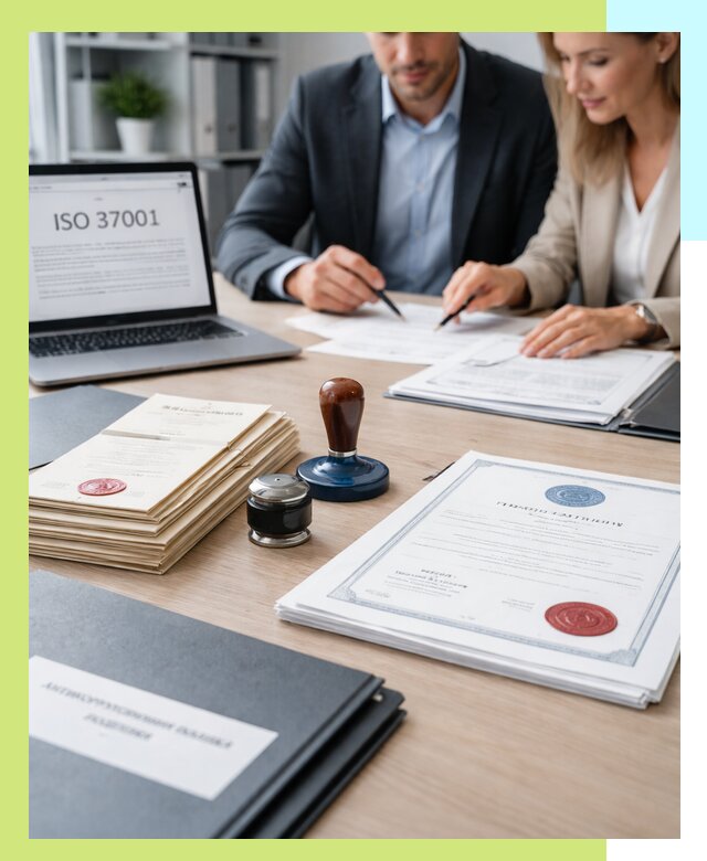 Получение сертификата ISO 37001 по системе борьбы с коррупцией в Арзамасе